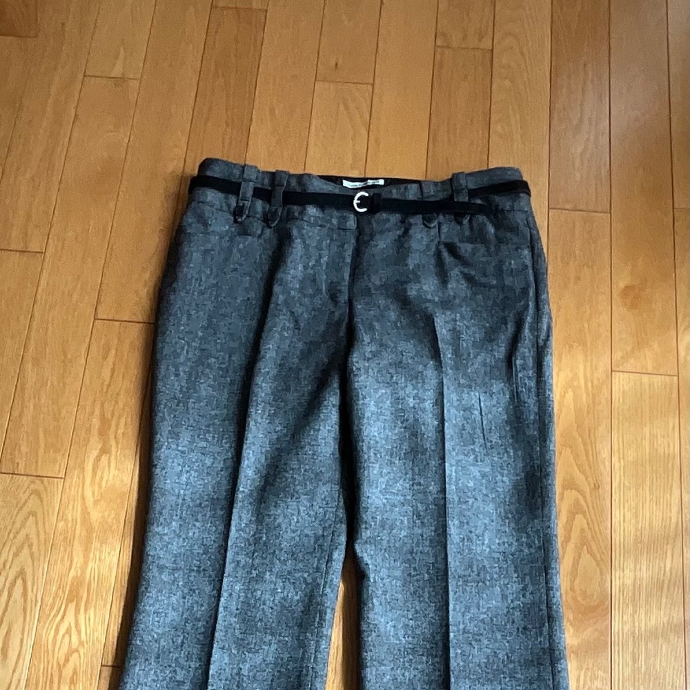 NWOT Dalia Collection Fully Lined Pin Dot Black/White women’s trousers Size12 - Picture 2 of 5